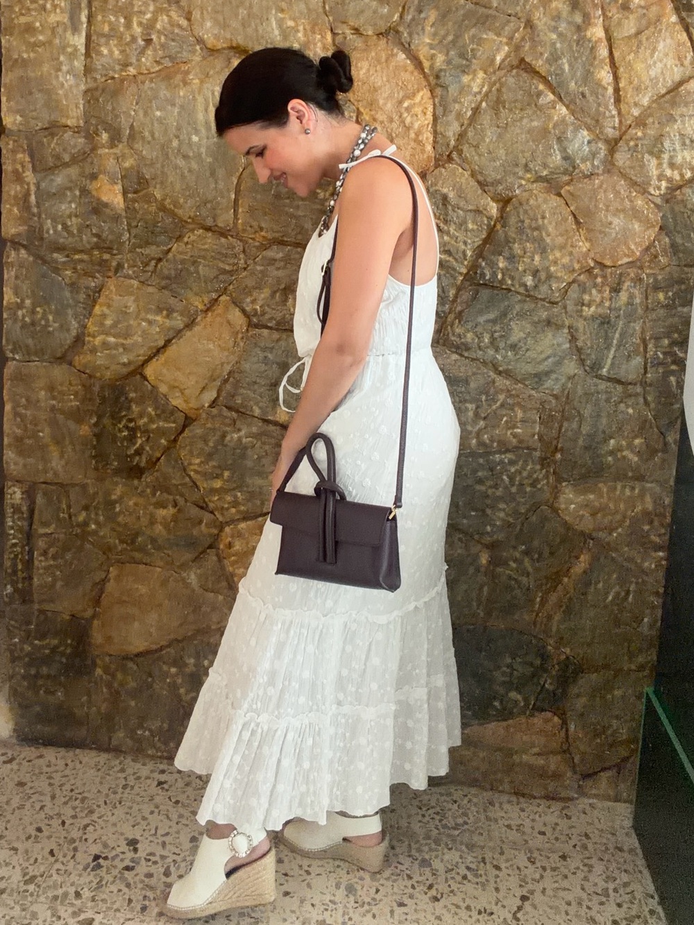 White Maxi Dress - Picture 7 of 9